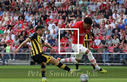 Eindhoven, 13 April 2024
Kompetitiewedstrijd PSV-Vitesse, eindstand 6-0
Malik Tillman
