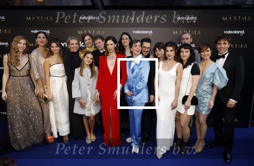 Amsterdam 15 april 2024
Premiere serie Maxima van Videoland in Tuschinski. Aanwezig oa Delfina Chaves en Martijn Lakemeier . cast Maxima met producente Rachel v Bommel