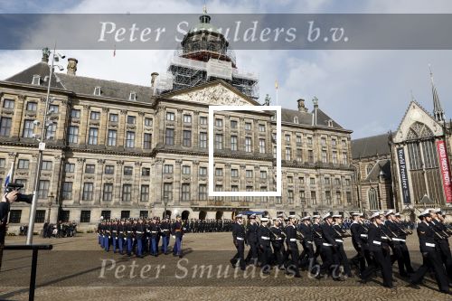 Amsterdam 17 april 2024
Staatsbezoek Nederland - Spanje met Koning Willem Alexander Koningin Maxima Koning Filipe en Koningin Letizia van Spanje aan Nederland . Het paleis op de dam wordt verbouwd