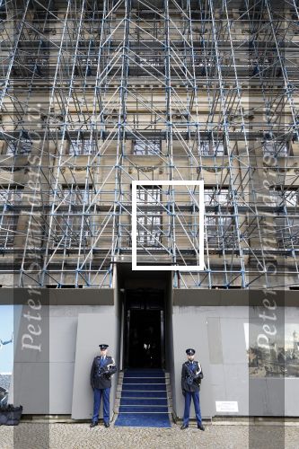 Amsterdam 17 april 2024
Staatsbezoek Nederland - Spanje met Koning Willem Alexander Koningin Maxima Koning Filipe en Koningin Letizia van Spanje aan Nederland . Het paleis op de dam wordt verbouwd