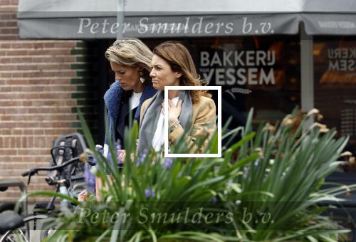 Amsterdam 11 april 2024
Prinses Aimee aan het winkelen met vriendinnen  in Amsterdam Zuid.