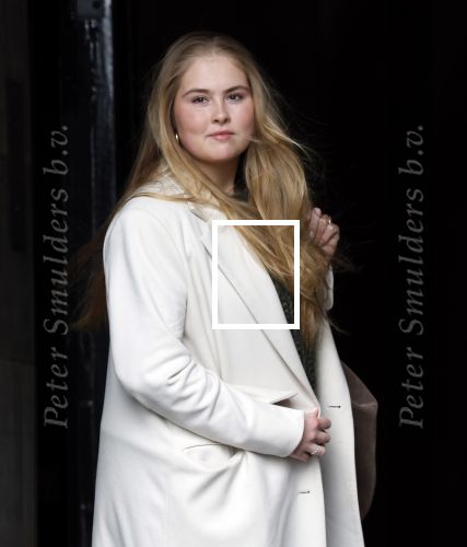 Amsterdam 17 april 2024
Staatsbezoek Nederland - Spanje met Koning Willem Alexander Koningin Maxima Koning Filipe en Koningin Letizia van Spanje aan Nederland . Prinses Amalia arriveert met haar auto bij het paleis . Ze heeft een tas bij met een slotje erop.