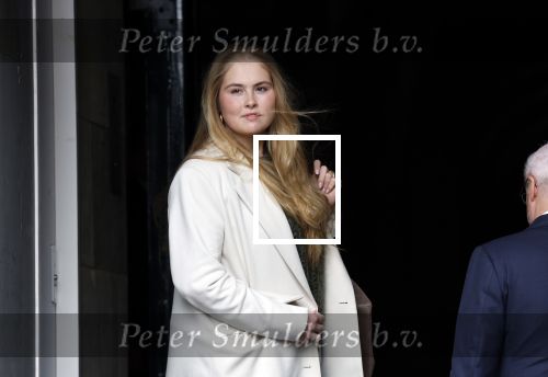 Amsterdam 17 april 2024
Staatsbezoek Nederland - Spanje met Koning Willem Alexander Koningin Maxima Koning Filipe en Koningin Letizia van Spanje aan Nederland . Prinses Amalia arriveert met haar auto bij het paleis . Ze heeft een tas bij met een slotje erop.