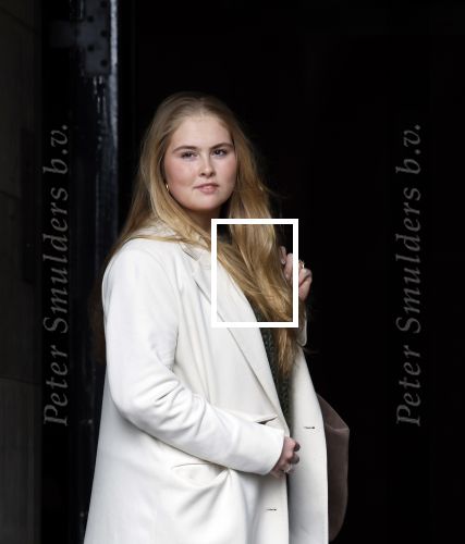 Amsterdam 17 april 2024
Staatsbezoek Nederland - Spanje met Koning Willem Alexander Koningin Maxima Koning Filipe en Koningin Letizia van Spanje aan Nederland . Prinses Amalia arriveert met haar auto bij het paleis . Ze heeft een tas bij met een slotje erop.