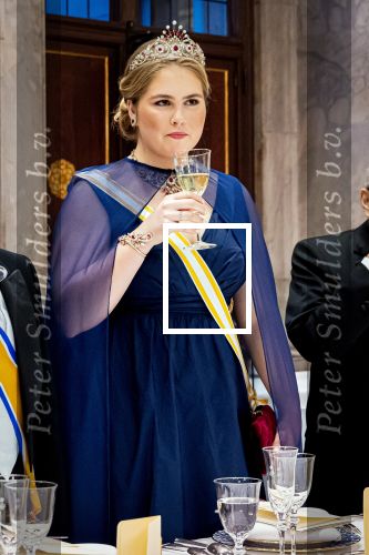 Amsterdam 17 april 2024
Staatsbezoek van Nederland en Spanje met Koning Willem Alexander Koningin Maxima Prinses Amalia Koning Felipe en Koninigin Letizia. Dit was het eerste staatsbanket van Prinses Amalia in het paleis op de Dam.
