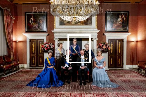 Amsterdam 17 april 2024
Staatsbezoek van Nederland en Spanje met Koning Willem Alexander Koningin Maxima Prinses Amalia Koning Felipe en Koninigin Letizia. Dit was het eerste staatsbanket van Prinses Amalia in het paleis op de Dam.