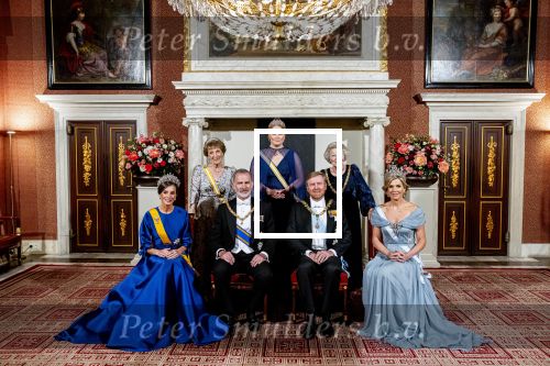 Amsterdam 17 april 2024
Staatsbezoek van Nederland en Spanje met Koning Willem Alexander Koningin Maxima Prinses Amalia Koning Felipe en Koninigin Letizia. Dit was het eerste staatsbanket van Prinses Amalia in het paleis op de Dam.