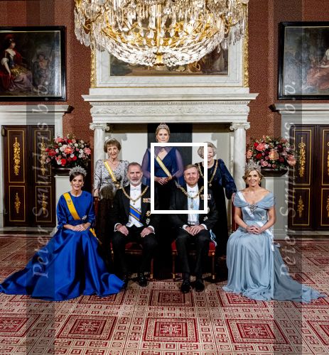 Amsterdam 17 april 2024
Staatsbezoek van Nederland en Spanje met Koning Willem Alexander Koningin Maxima Prinses Amalia Koning Felipe en Koninigin Letizia. Dit was het eerste staatsbanket van Prinses Amalia in het paleis op de Dam.