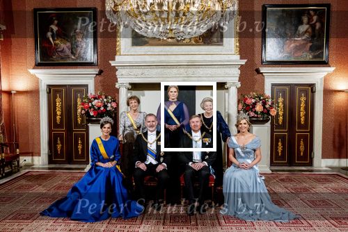 Amsterdam 17 april 2024
Staatsbezoek van Nederland en Spanje met Koning Willem Alexander Koningin Maxima Prinses Amalia Koning Felipe en Koninigin Letizia. Dit was het eerste staatsbanket van Prinses Amalia in het paleis op de Dam.