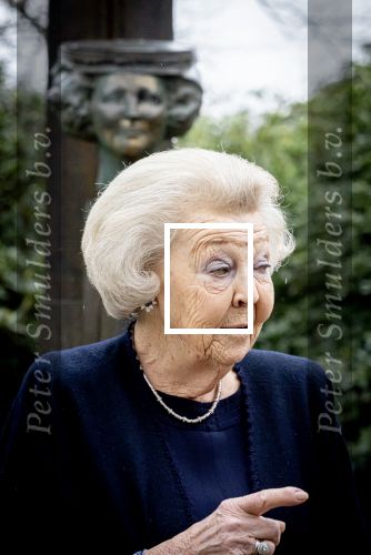 Baar Soestdijk 4 april 2024
Prinses Beatrix onthult het bronzen standbeeld â€˜Het Koninklijk Gezinâ€™ in het park van Paleis Soestdijk. Het groepsportret is in 1996 gemaakt door beeldhouwer Arthur Spronken en bestaat uit de portretten van prinses Beatrix, prins Claus en hun drie zonen.