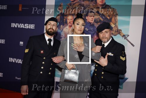 Amsterdam 8 april 2024
Premiere Invasie in Pathe Arena met oa Tarikh Jansen Ortal Vriend Raymond Thiry Gijs Scholten v Aschat Jasha Rudge Gijs Blom Fedja v Huet . Bobby Boermans is de regisseur. Soundos