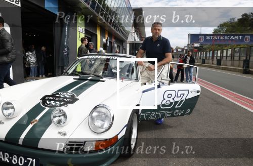 Zolder 15 april 2024
Presentatie nieuwe State of Art 24 uur van Le Mans racing lijn met mederwerking van State of Art Ambassadeur Tom Waes . Tom kwam aanrijden in een old timer porsche 911.