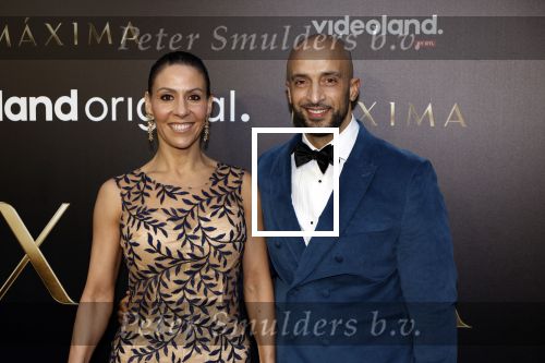 Amsterdam 15 april 2024
Premiere serie Maxima van Videoland in Tuschinski. Aanwezig oa Delfina Chaves en Martijn Lakemeier . Walid Benmbarek met partner