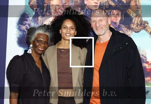 Amsterdam 8 april 2024
Premiere Invasie in Pathe Arena met oa 
Ziarah Janssen met ouders