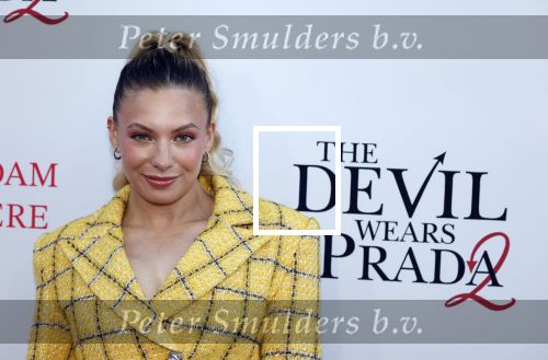 Amsterdam 28 april 2026
Premiere The Devil wears Prada 2 in Tuschinski .Amber Delil kwam met haar moeder