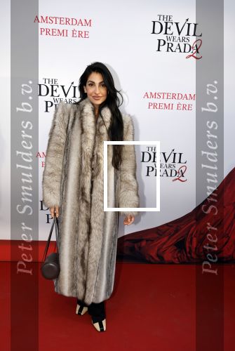 Amsterdam 28 april 2026
Premiere The Devil wears Prada 2 in Tuschinski . Anna Nooshin