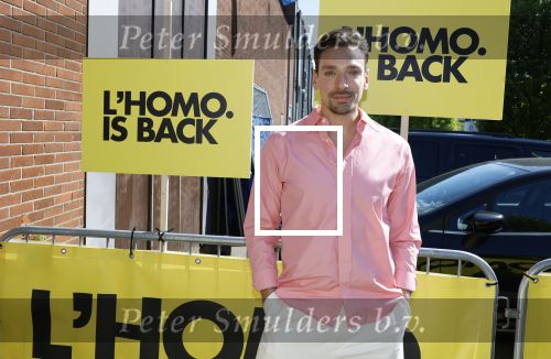 Amsterdam 22 april 2026
Presentatie nieuwe L Homo . Nicolas Keenan staat op de cover . Bela Becht
