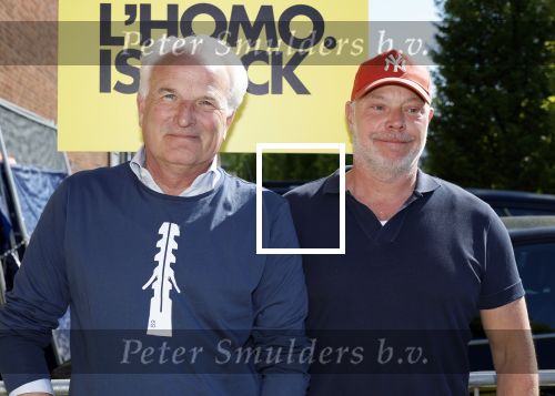 Amsterdam 22 april 2026
Presentatie nieuwe L Homo . Nicolas Keenan staat op de cover . Bob Sikkes met partner Michiel Engbers