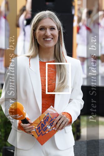 Zeewolde 17 april 2026
Koning Willem Alexander bezoekt de koningsspelen in Zeewolde . Britt Dekker presenteert het .