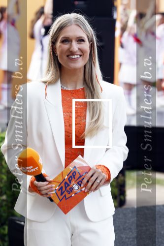 Zeewolde 17 april 2026
Koning Willem Alexander bezoekt de koningsspelen in Zeewolde . Britt Dekker presenteert het .