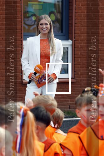 Zeewolde 17 april 2026
Koning Willem Alexander bezoekt de koningsspelen in Zeewolde . Britt Dekker presenteert het .