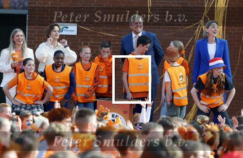 Zeewolde 17 april 2026
Koning Willem Alexander bezoekt de koningsspelen in Zeewolde . Britt Dekker presenteert het .