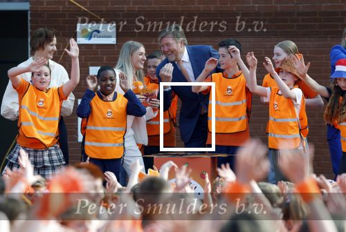 Zeewolde 17 april 2026
Koning Willem Alexander bezoekt de koningsspelen in Zeewolde . Britt Dekker presenteert het .