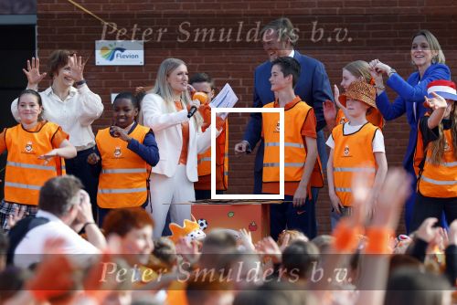 Zeewolde 17 april 2026
Koning Willem Alexander bezoekt de koningsspelen in Zeewolde . Britt Dekker presenteert het .