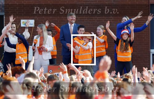 Zeewolde 17 april 2026
Koning Willem Alexander bezoekt de koningsspelen in Zeewolde . Britt Dekker presenteert het .