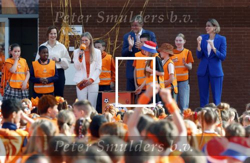 Zeewolde 17 april 2026
Koning Willem Alexander bezoekt de koningsspelen in Zeewolde . Britt Dekker presenteert het .