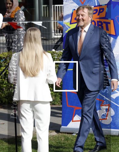 Zeewolde 17 april 2026
Koning Willem Alexander bezoekt de koningsspelen in Zeewolde . Britt Dekker presenteert het .