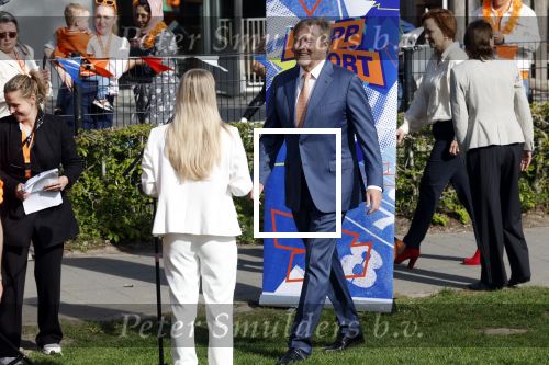 Zeewolde 17 april 2026
Koning Willem Alexander bezoekt de koningsspelen in Zeewolde . Britt Dekker presenteert het .