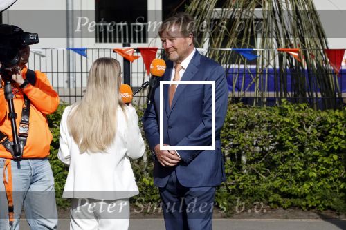 Zeewolde 17 april 2026
Koning Willem Alexander bezoekt de koningsspelen in Zeewolde . Britt Dekker presenteert het .