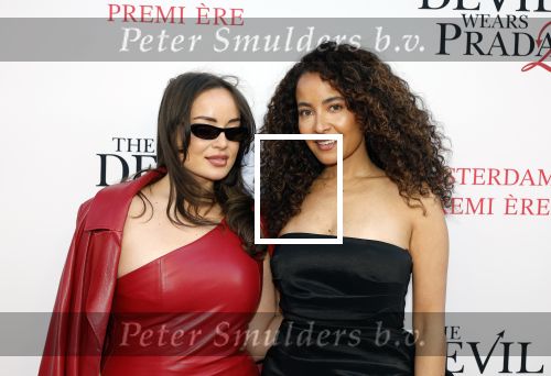 Amsterdam 28 april 2026
Premiere The Devil wears Prada 2 in Tuschinski . Chanel Soree en Charona White