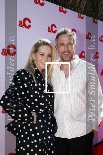 Amsterdam 16 april 2026
Feestje 10 jaar &C van Chantal Janzen . Chantal met haar man Marco Geeratz