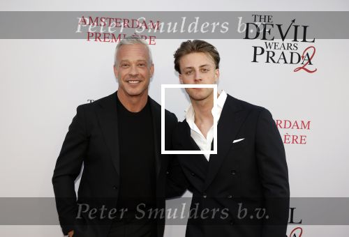 Amsterdam 28 april 2026
Premiere The Devil wears Prada 2 in Tuschinski . Claes Iversen en ...
