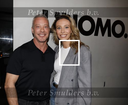 Amsterdam 22 april 2026
Presentatie nieuwe L Homo . Nicolas Keenan staat op de cover . Claes Iversen met Loiza Lamers