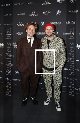 Amsterdam 30 maart 2026
Verkiezing best geklede nederlandse man . 
Daan v d Lecq en Tim Senders