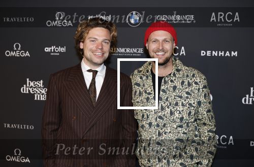 Amsterdam 30 maart 2026
Verkiezing best geklede nederlandse man . 
Daan v d Lecq en Tim Senders