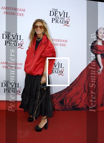 Amsterdam 28 april 2026
Premiere The Devil wears Prada 2 in Tuschinski . Danie Bles
