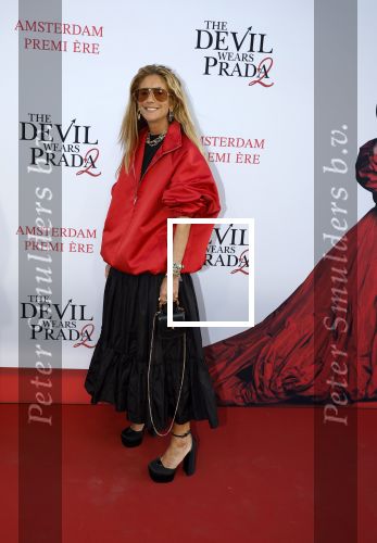 Amsterdam 28 april 2026
Premiere The Devil wears Prada 2 in Tuschinski . Danie Bles