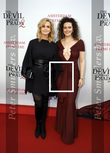 Amsterdam 28 april 2026
Premiere The Devil wears Prada 2 in Tuschinski . Daphne Deckers met dochter Emma Deckers