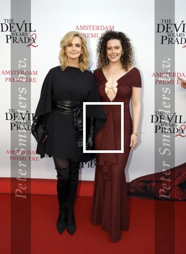 Amsterdam 28 april 2026
Premiere The Devil wears Prada 2 in Tuschinski . Daphne Deckers met dochter Emma Deckers