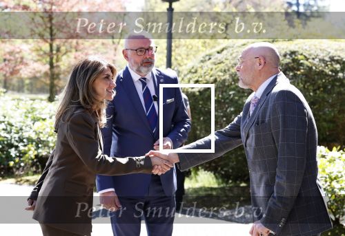 Ter Heide 23 april 2026
Dilan Yesilgoz en Prinses Margarita bij de uitreiking van de Legion of Honor awards op landgoed Beukbergen