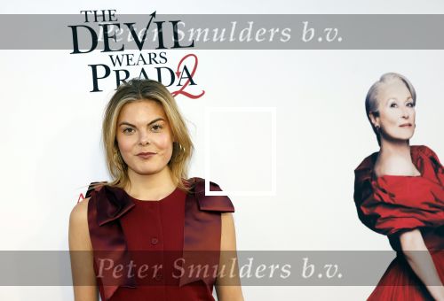 Amsterdam 28 april 2026
Premiere The Devil wears Prada 2 in Tuschinski . Eloise v Oranje kwam met twee vriendinnen