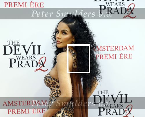 Amsterdam 28 april 2026
Premiere The Devil wears Prada 2 in Tuschinski . Elvira Penthesilea