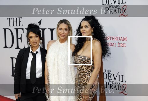 Amsterdam 28 april 2026
Premiere The Devil wears Prada 2 in Tuschinski . Elvira Penthesilea Renee Vervoorn en Kimmylien Nguyen