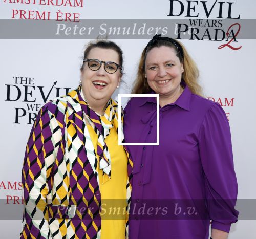 Amsterdam 28 april 2026
Premiere The Devil wears Prada 2 in Tuschinski . Francis v Broekhuizen kwam met haar partner
