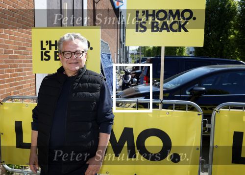 Amsterdam 22 april 2026
Presentatie nieuwe L Homo . Nicolas Keenan staat op de cover . Frank Houtappels