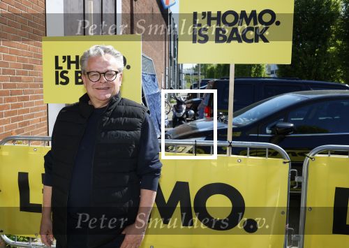 Amsterdam 22 april 2026
Presentatie nieuwe L Homo . Nicolas Keenan staat op de cover . Frank Houtappels